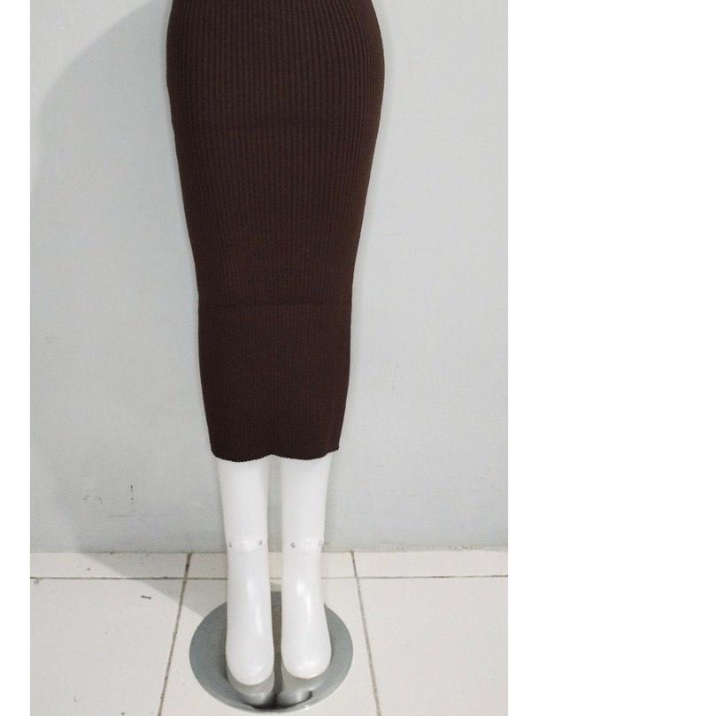 ֍ ROK SPAN RAJUT/ROK SPAN KNITTED/ROK PANJANG DAN ROK 7/8 PREMIUM ★