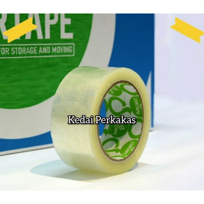 

Lakban bening 2 inch 90 yard 45 mm - Satuan