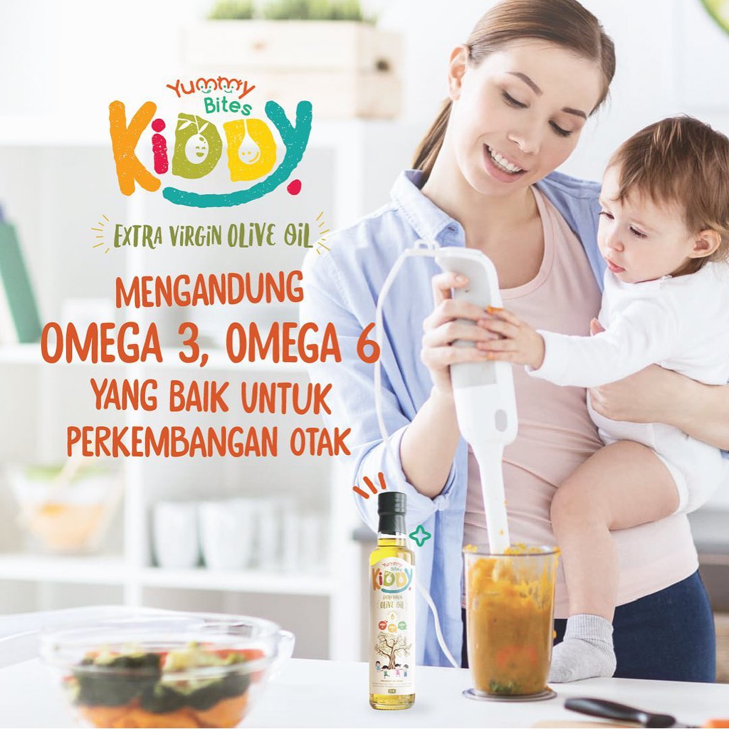 Yummy Bites Kiddy Extra Virgin Olive Oil 250ml