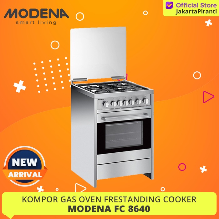 Kompor Gas Oven Freestanding Cooker Modena FC 8640