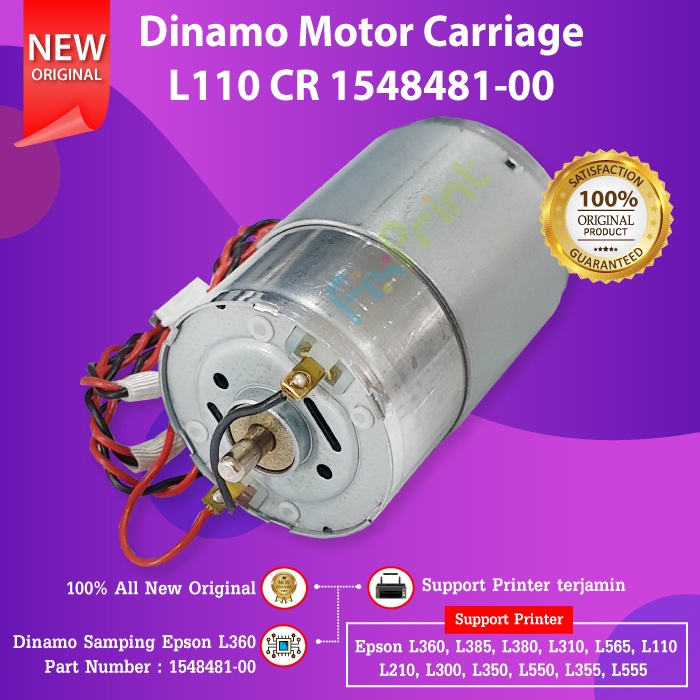 Dinamo Motor Carriage Epson L110 L210 L300 L565 L350 L550 Dinamo CR L360 L555 Part Number 1548481-00