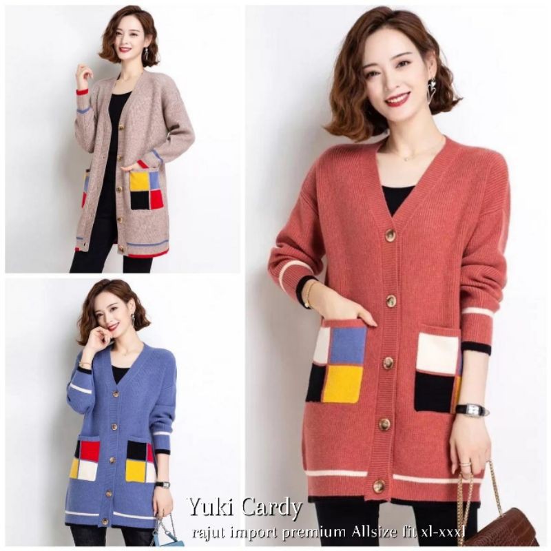 kardigan import/kardigan rajut import/outer rajut import