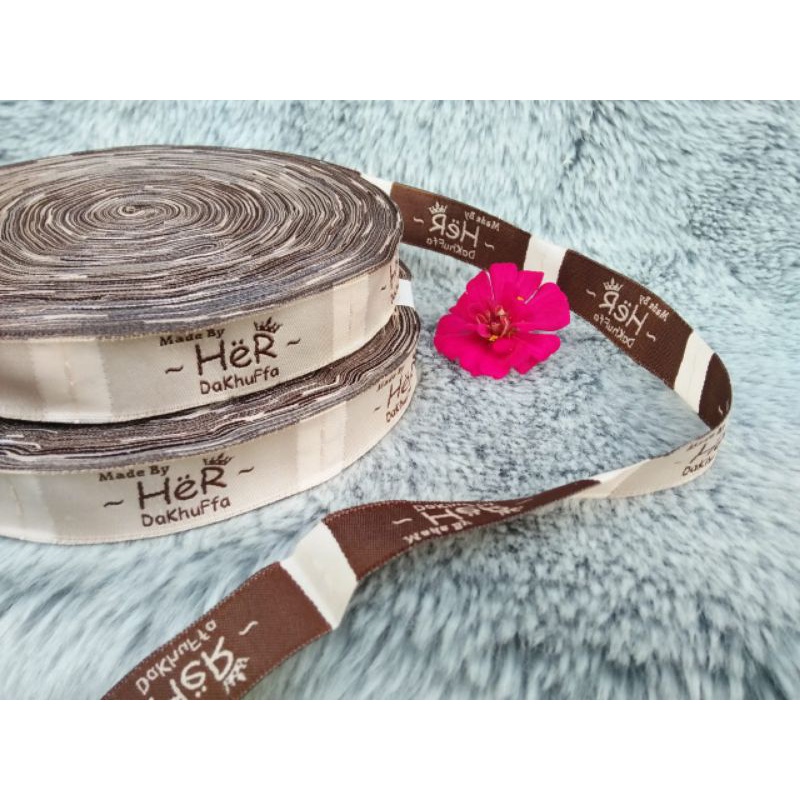 

LABEL BORDIR WOVEN BAJU RAJUT, TAG LABEL, HANGTAG