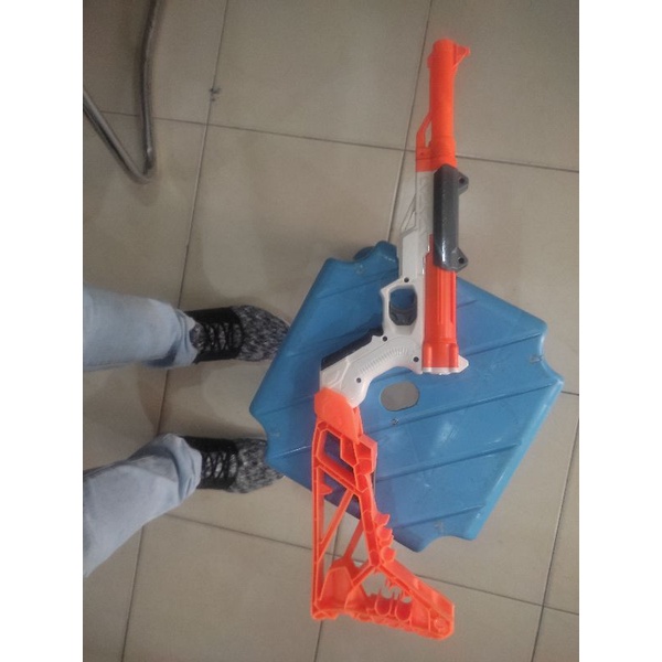 nerf sharpfire with papor