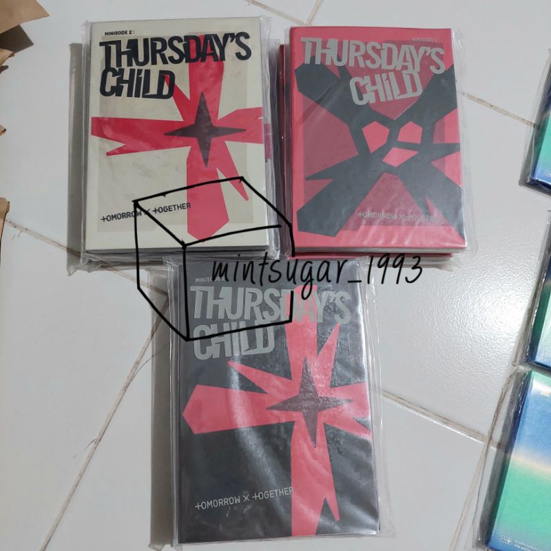 [ READY STOCK / PELUNASAN] TXT ( TOMORROW X TOGETHER ) - Mini Album vol. 4 [ minisode 2 : Thursday's Child ] Photobook / PB Ver