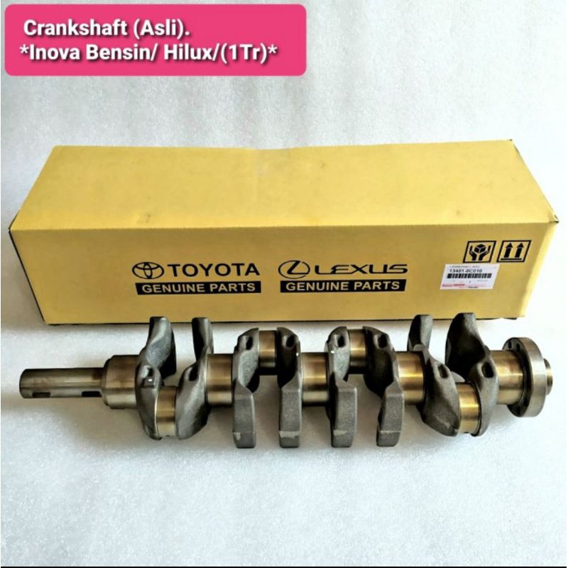 kruk as inova bensin crank shaft inova bensin original