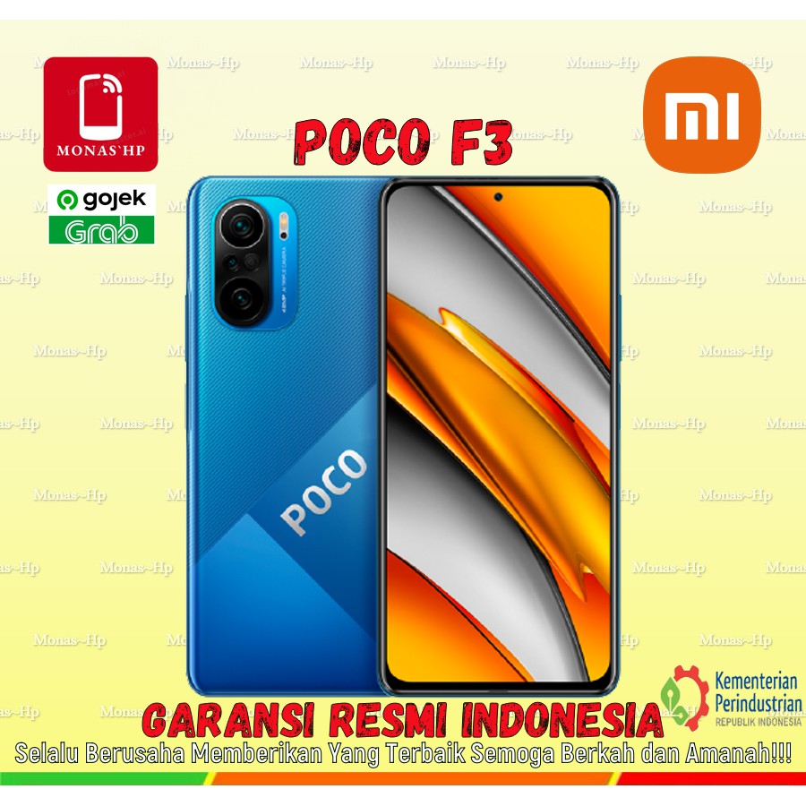 Jual POCO F3 (6GB+128GB) (8GB+256GB) - GARANSI RESMI Indonesia|Shopee