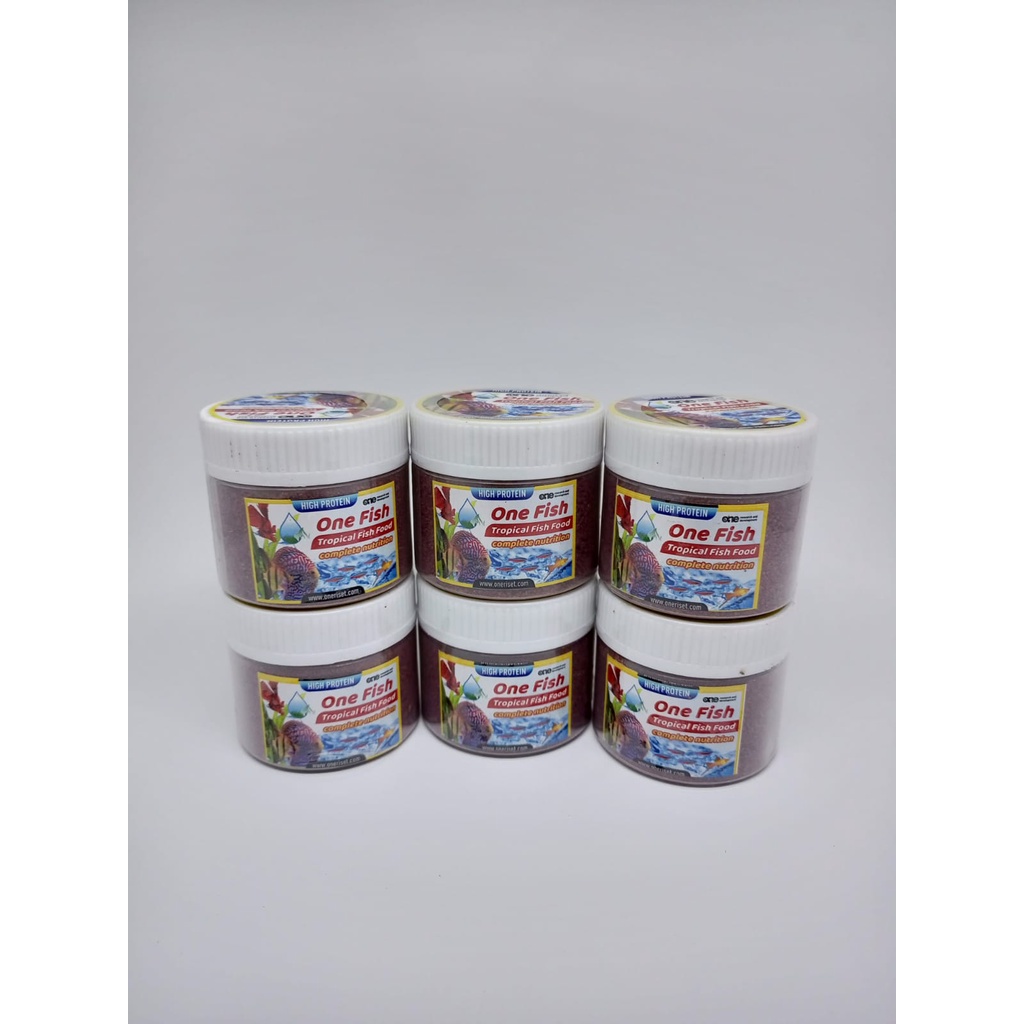 ONE FISH TROPICAL / Goodfish Tropical fish food pakan makanan ikan kecil cupang hias guppy 80 gram