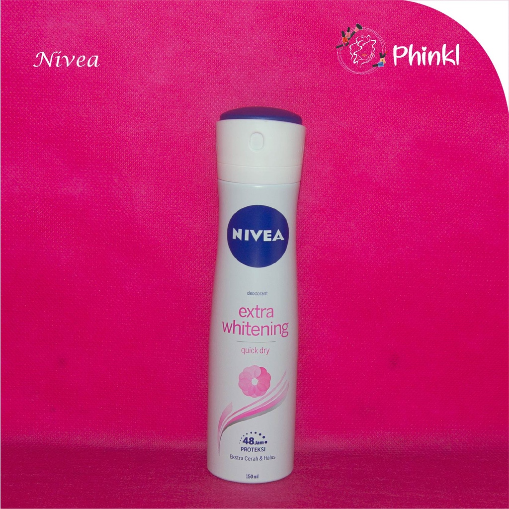 `ღ´ PHINKL `ღ´ NIVEA Deodorant spray anti bau ketiak basah 150ml