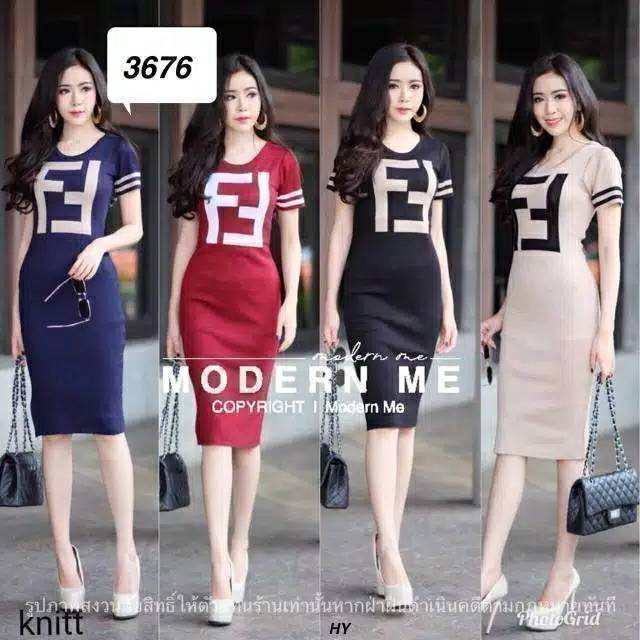 DRESS FF KW WANITA | DRESS WANITA