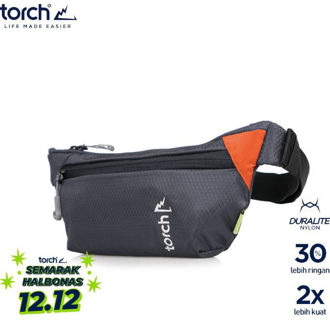 -SIAP KIRIM- TORCH WAIST BAG TAJIMI ABU