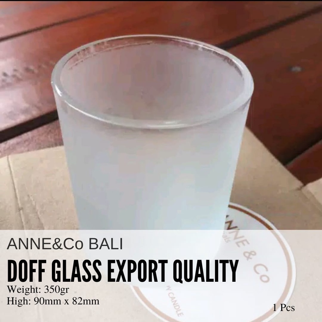 Anne & Co Bali || 1 Pcs 325 ml Gelas Glass Doff Barley Whisky Export Quality besar