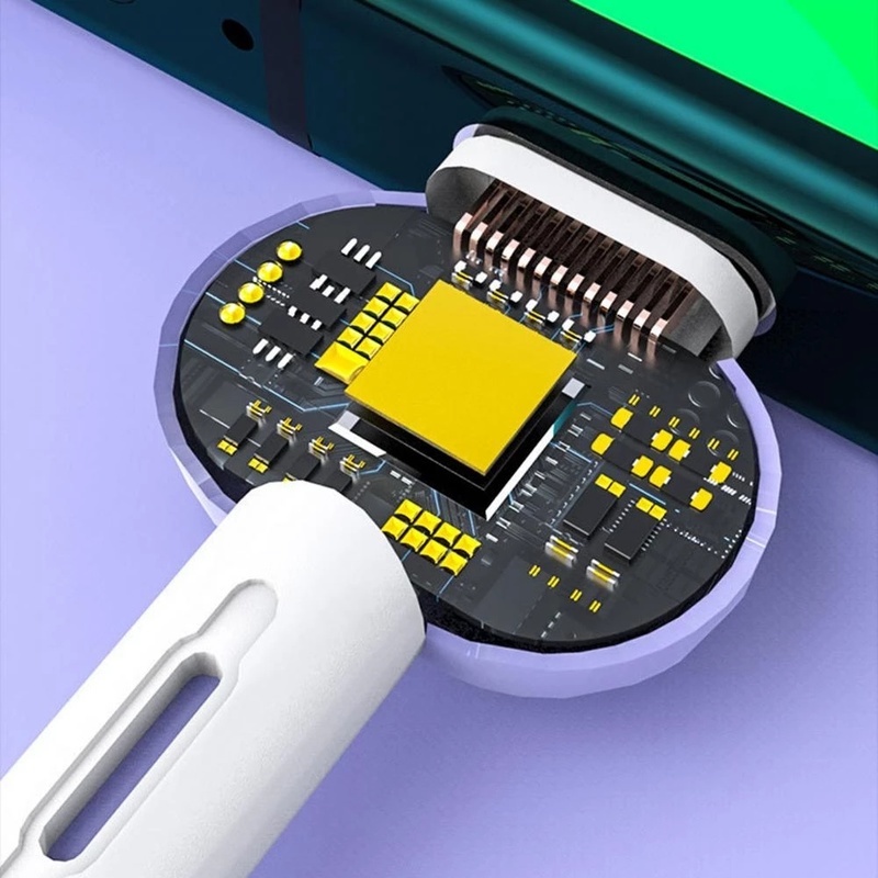 3in1 Kabel Data / Charger Micro USB / Type C / Lightning 5V 3.4a Fast Charging Untuk Smartphone Universal