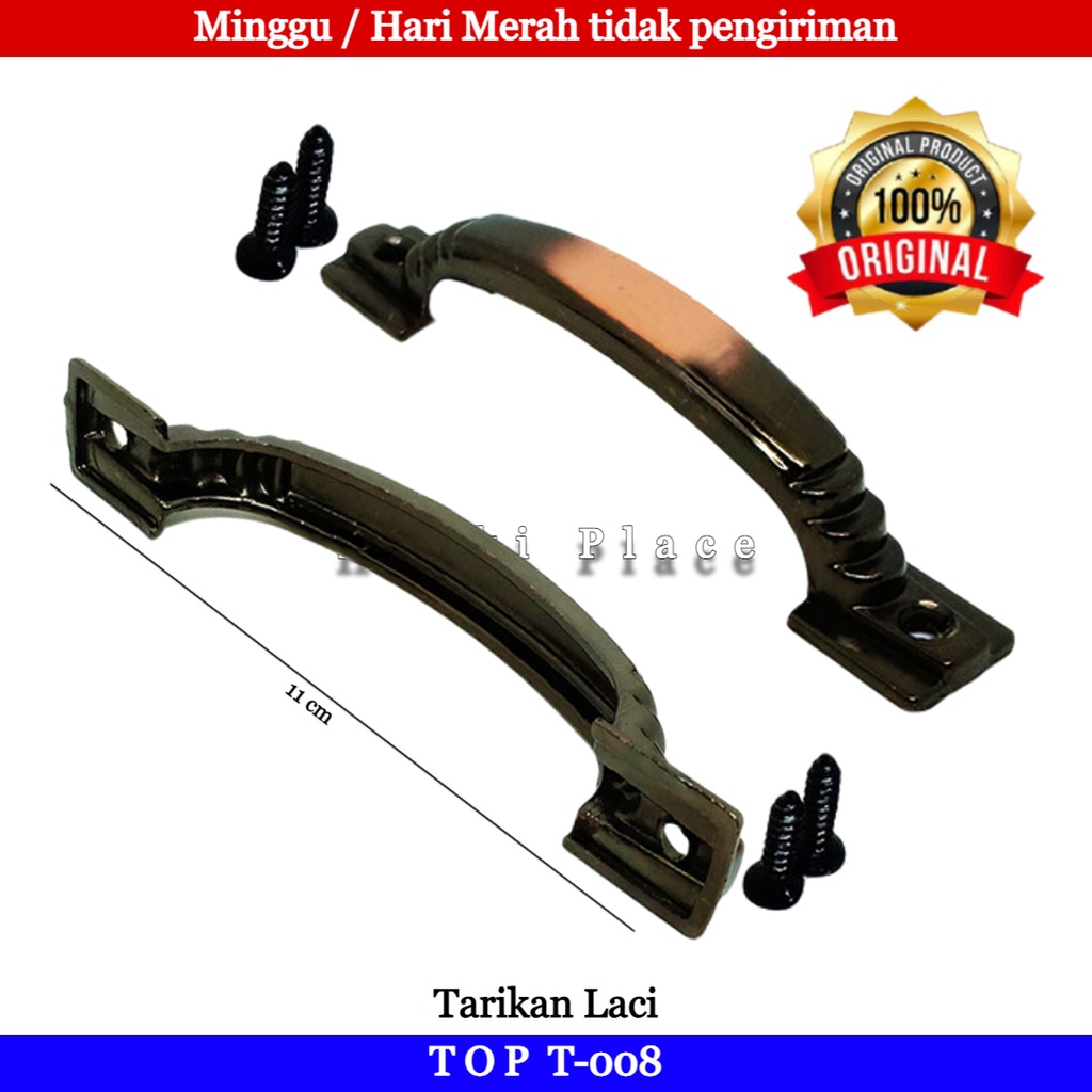 GAGANG TARIKAN LACI KUNCI PINTU LEMARI T 088 TOP HANDLE TARIKAN LACI.