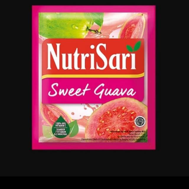 

Nutrisari Sweet Guava 1 Renceng (10 Sachet)