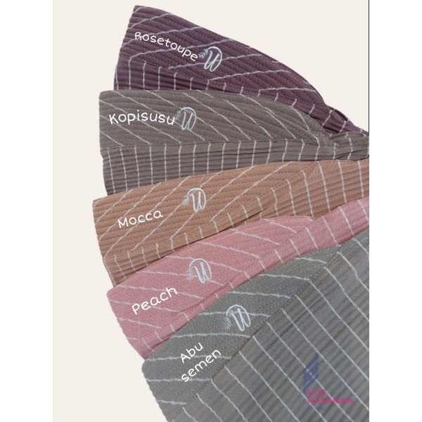 (Ori Nael) SAVINA/AULIA •kerudung instan jersey ayrine•bergo pad plisket