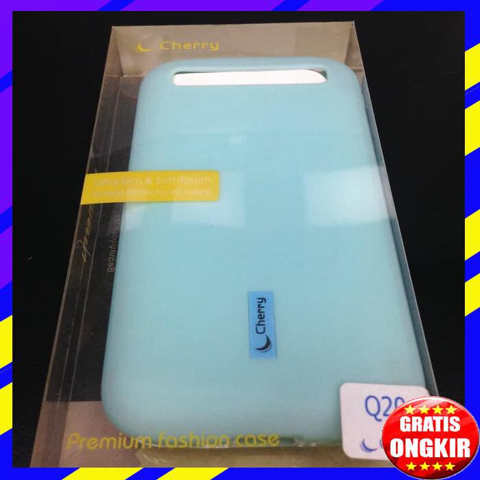 ACC HP CHERRY SILIKON JELLY CASE FREE ANTIGORES BLACKBERRY Q20