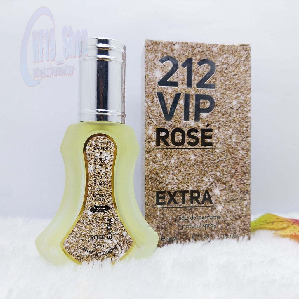 Parfum Dobha Aroma 212 Vip Rose - Spray 35 ml