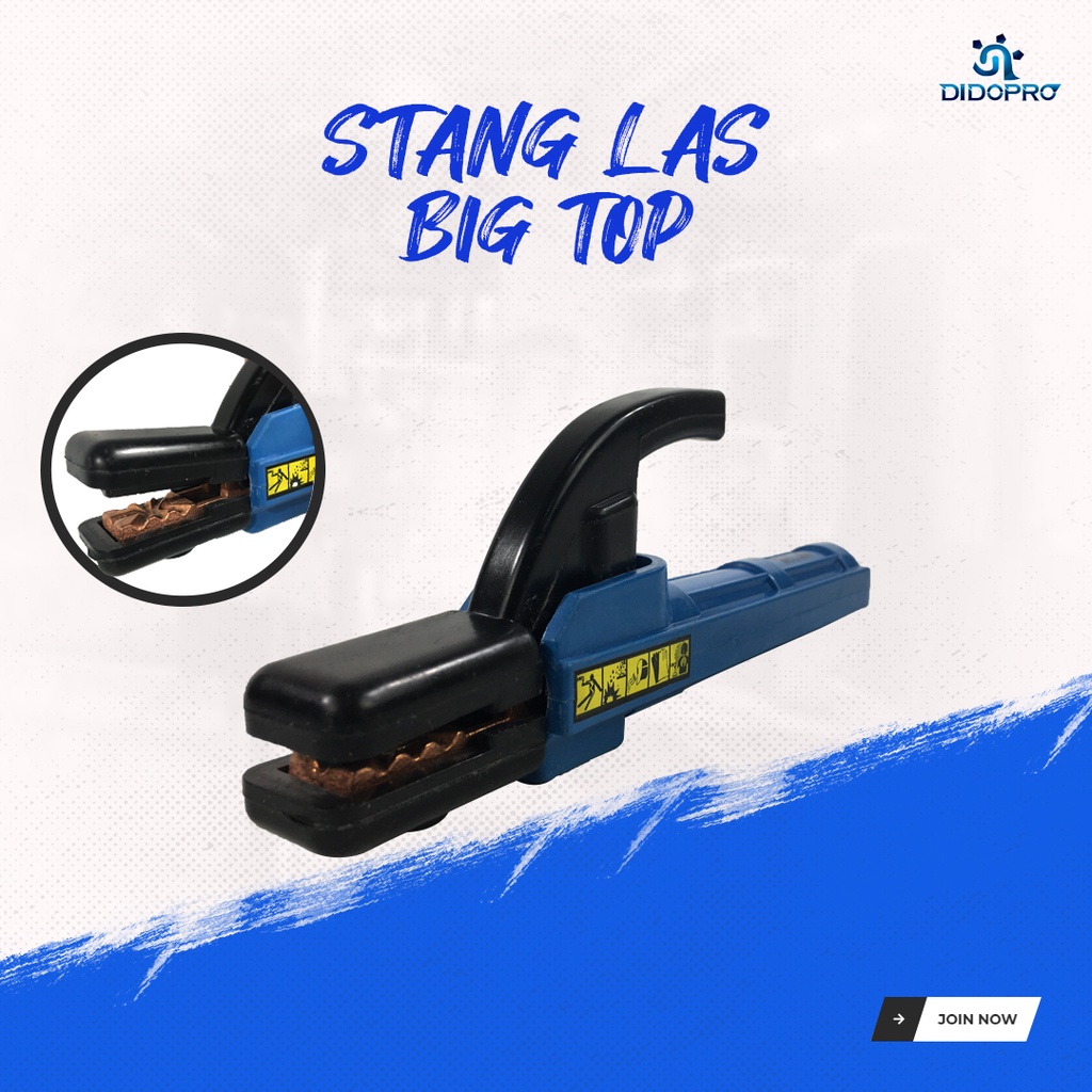 TANG LAS Welding Stang Gagang Pegangan Kawat Las Kecil 200A 200 Ampere - NICHOLEX by Prohex