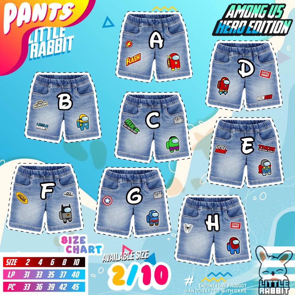 Little Rabbit Short Pant Jeans