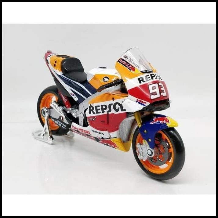 Diecast Miniatur Marc Marquez Repsol Honda Rcv 213 2018 Motogp