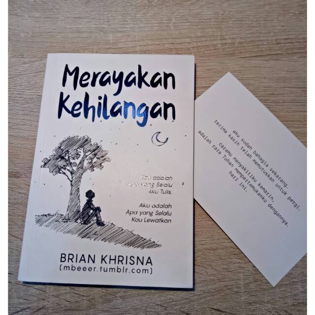 Merayakan kehilangan-bonus postcard