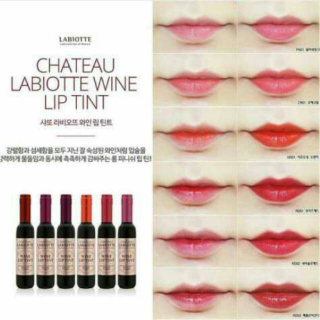 Chateau Labiotte wine lip tint