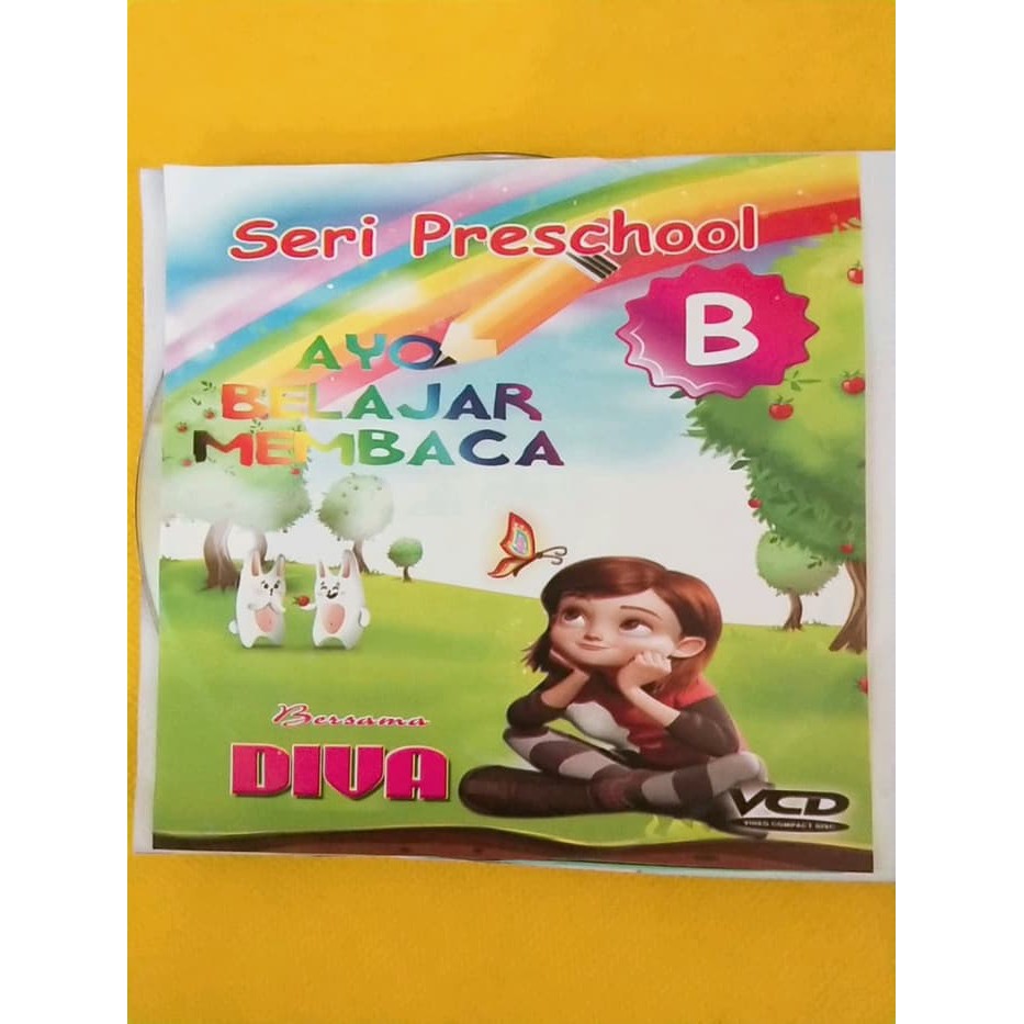 BEST QUALITY Promo Kaset Vcd Video Anak Anak Belajar Membaca TERLARIS DTS ENTERTAINMENT