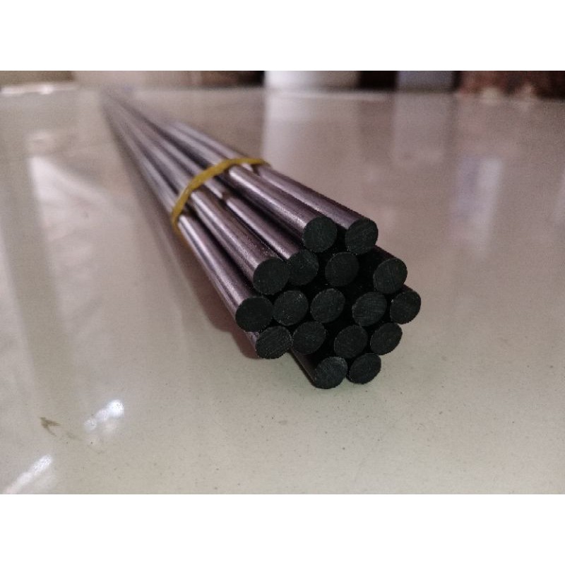 Carbon rod 7mm carbon solid padat spar carbon fiber untuk joran / Remote control