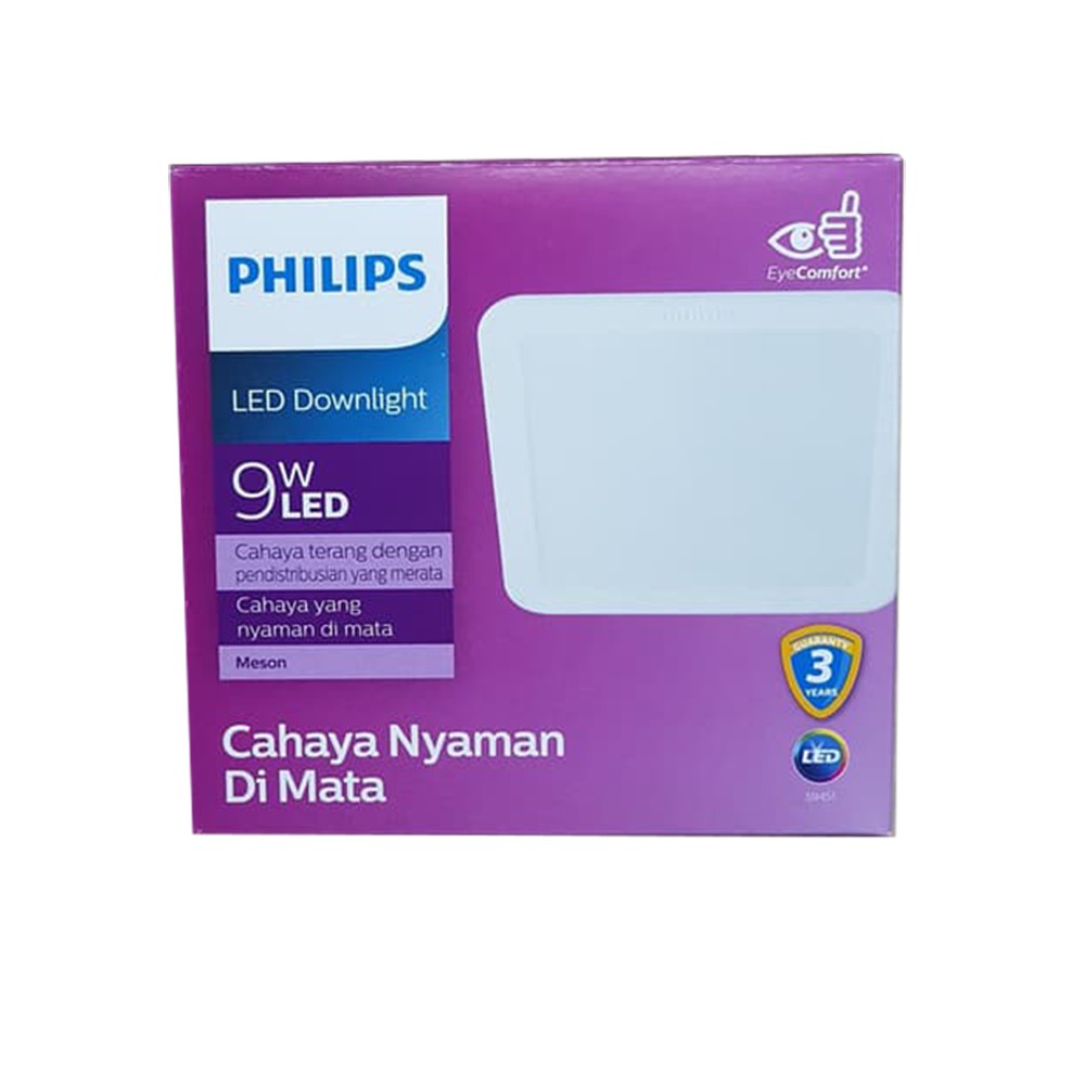 Lampu Downlight Kotak Philips 9 Watt 59451 Meson