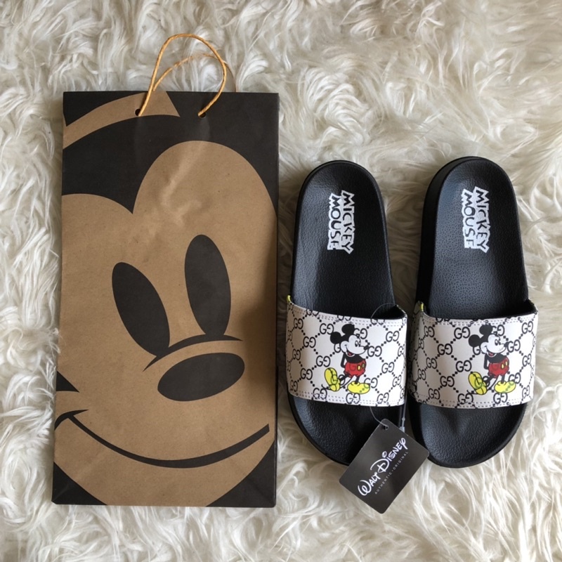 KIDS SIZE Sendal Slide Gucci x Disney - Sendal Slide Gucci Original BNWB - Sendal Slide Disney Origi