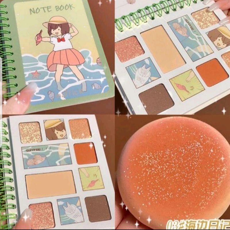 [COD &amp; READY STOCK] EYESHADOW PALLETE | EYESHADOW DAIRY ME | EYESHADOW NOTE BOOK | EYESHADOW PINK FLASH | EYESHADOW ANY LADY