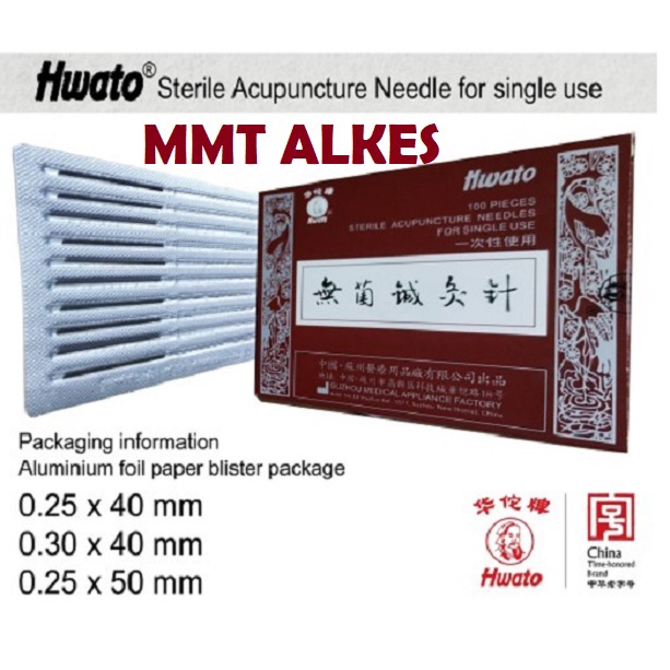 Jarum Akupuntur Hwato Acupuncture Needle isi 100s