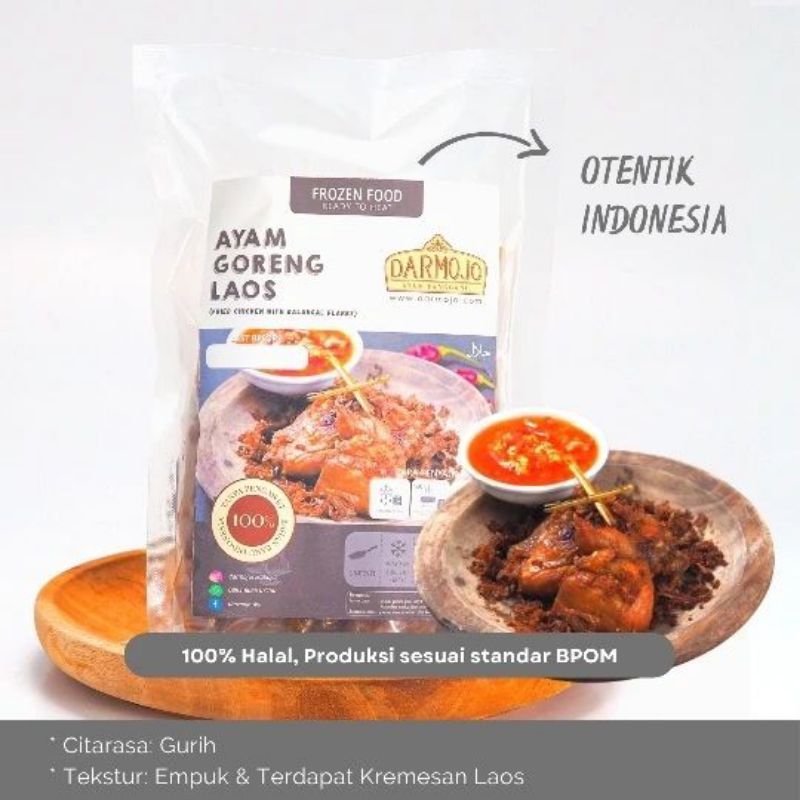 

Darmojo Ayam Goreng Laos 400g (2-3 Porsi) | Festive Frozen Food
