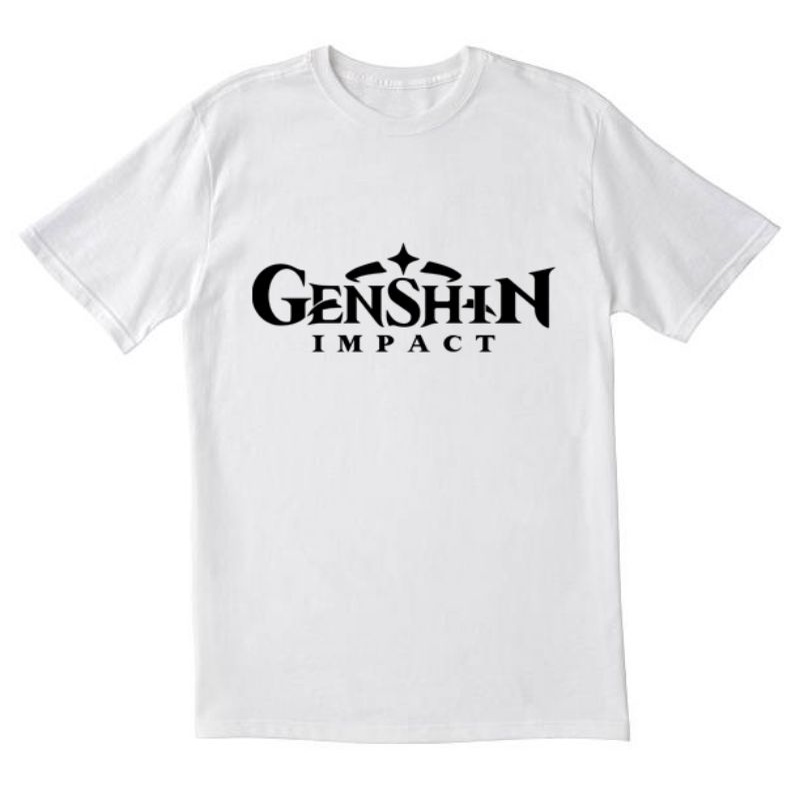 Kaos Genshin Impact Tshirt Genshin Impact Baju Genshin Impact
