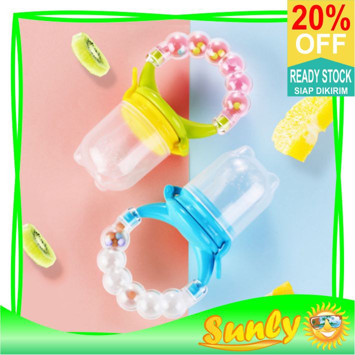 ☀ Sunly ☀ A115 Baby Fruit &amp; Food Feeder Empeng Buah Bayi / Dot Buah Feeder Pacifier Import