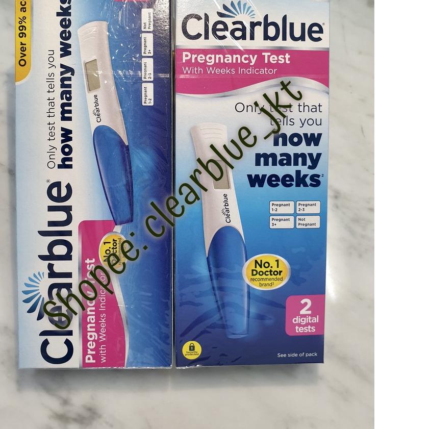❊ Clearblue Digital Pregnancy Test With Weeks Indicator ♠