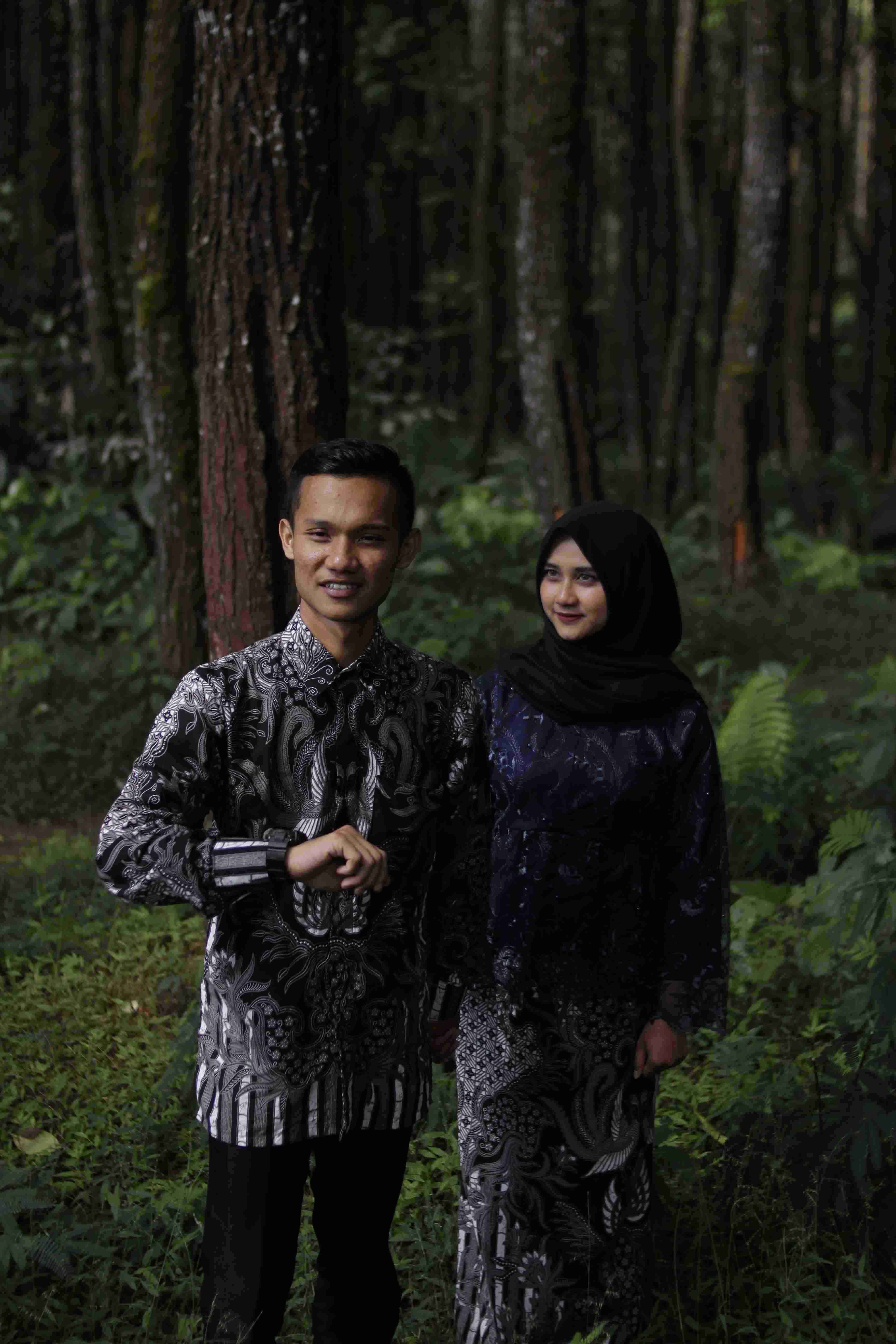 Batik Couple Set Brokat Halus Cople Ahy 2728