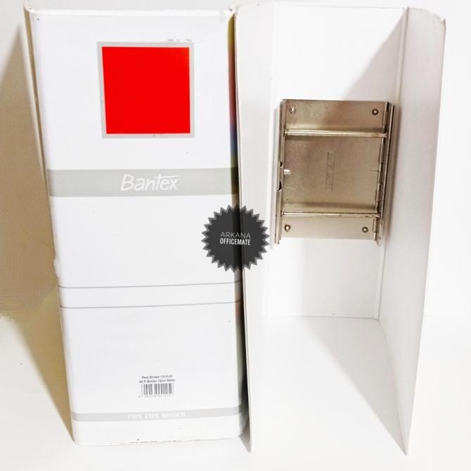 

[[COD]] Ordner A4 - 10 CM Pipe Binder 1311 - 07 White By Bantex PRODUK TERBATAS Kode 267