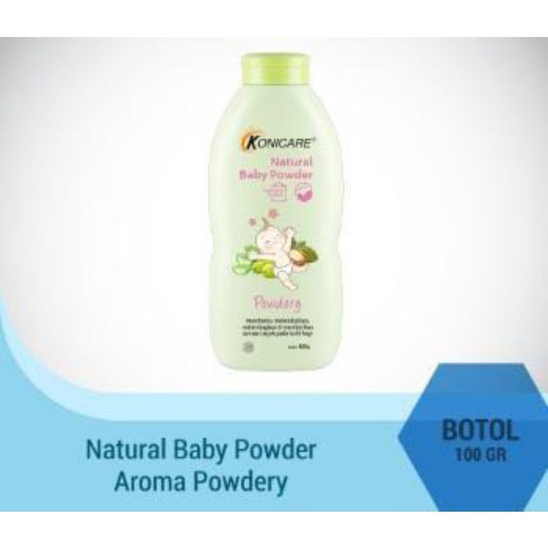 KONICARE NAT BABY PWD POWDERY 100GR