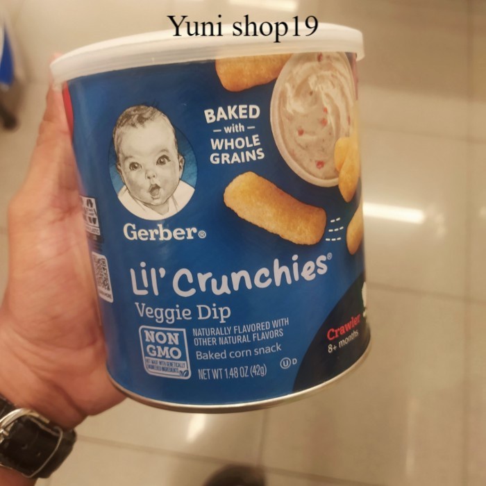 

gerber lil crunchies vegie dip 42gr