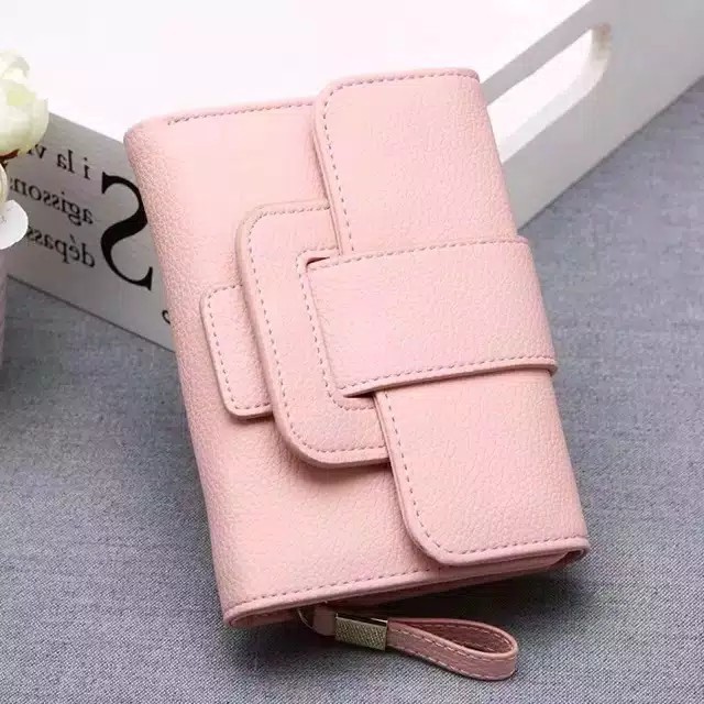 Dompet Wanita Impor Murah Lipat Kecil Lucu Cantik Wallet PGM PM28