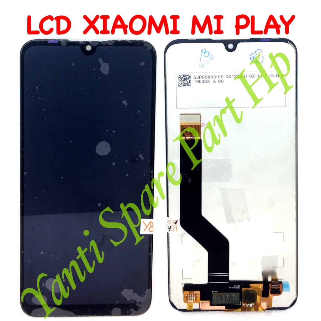 Lcd Touchscreen Xiaomi Mi Play Fullset Original New