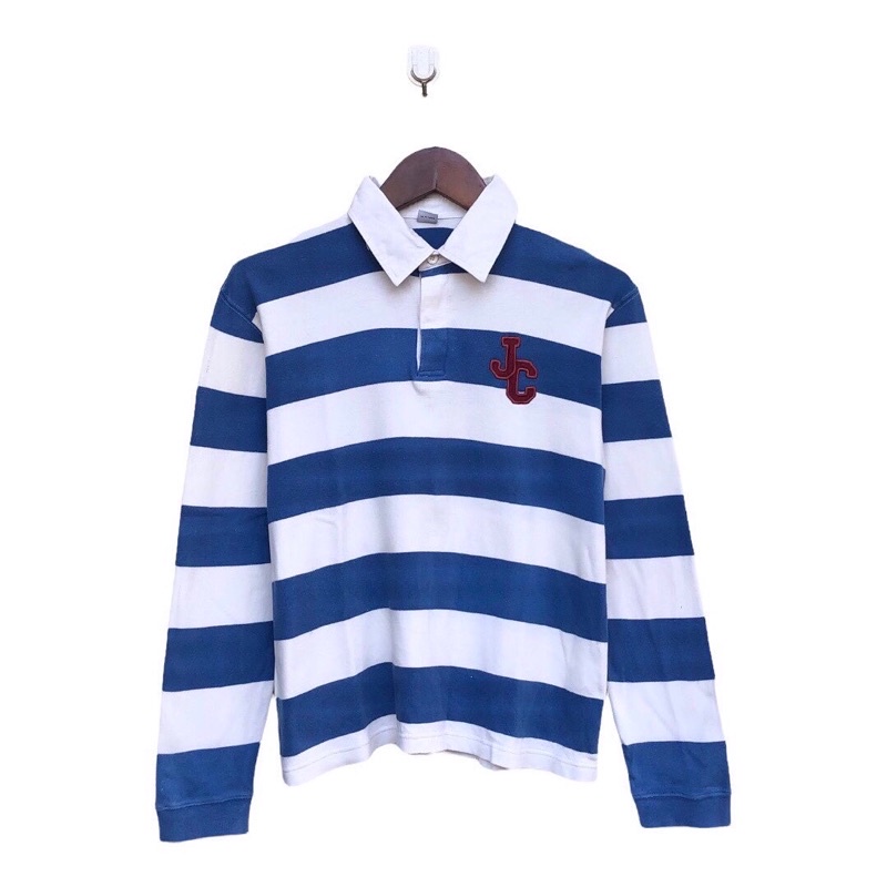 RUGBY SHIRT STRIPE JNCO LOGO BORDIR