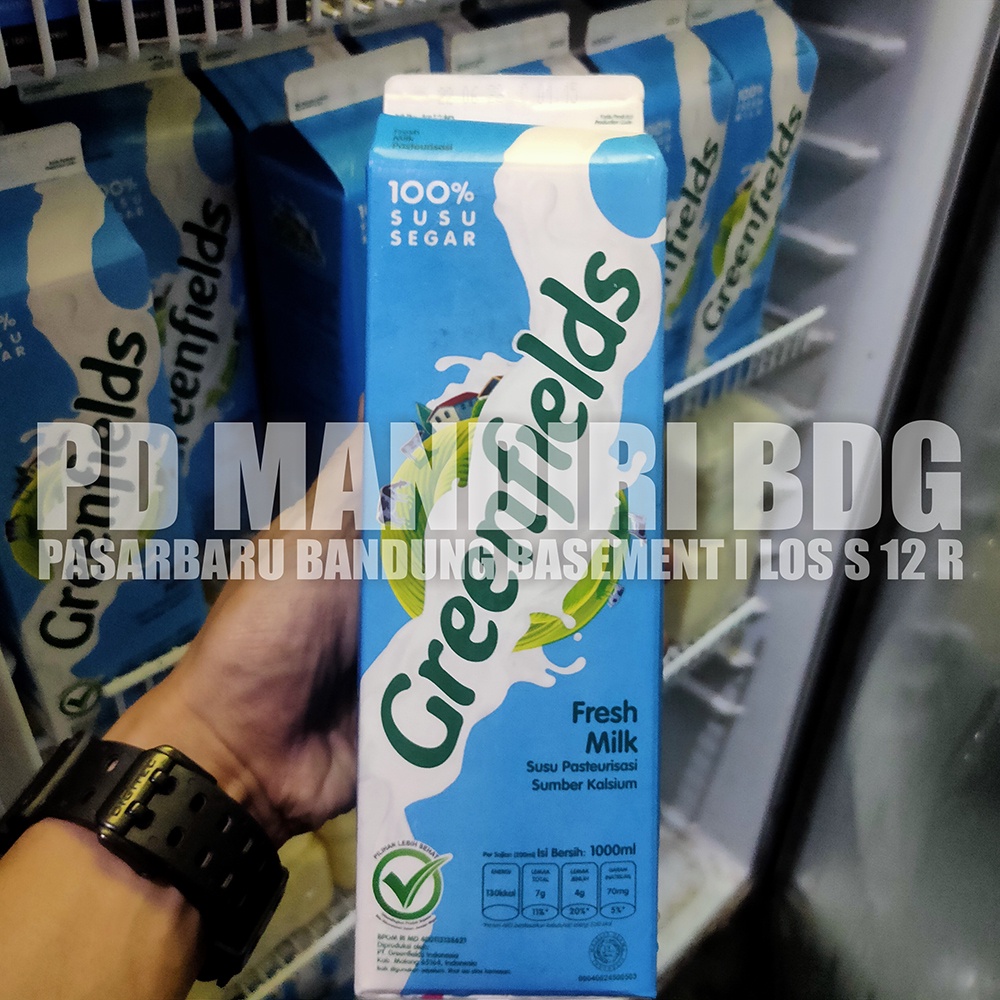 

GREENFIELDS FRESH MILK 1 L