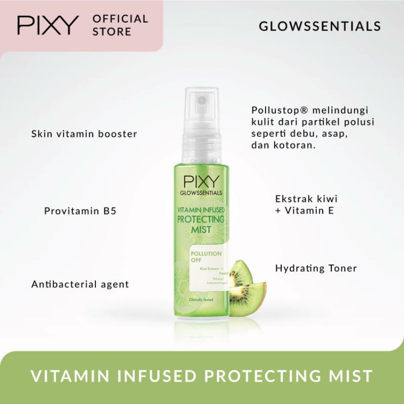 PIXY Glowssentials Vitamin Infused Protecting Mist ~ ORIGINAL 100%