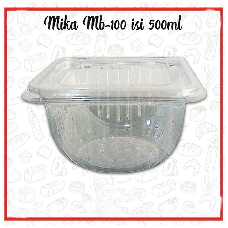 Mika Salad Buah MB-100 isi 500ml (20pcs)