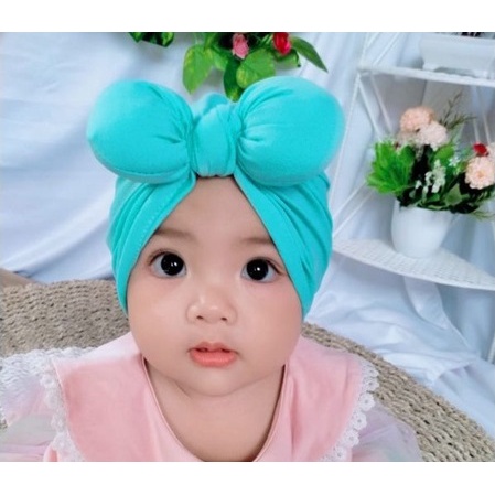 [✅COD] Turban Bulat | Turban Anak | Turban Bayi | Turban Lucu