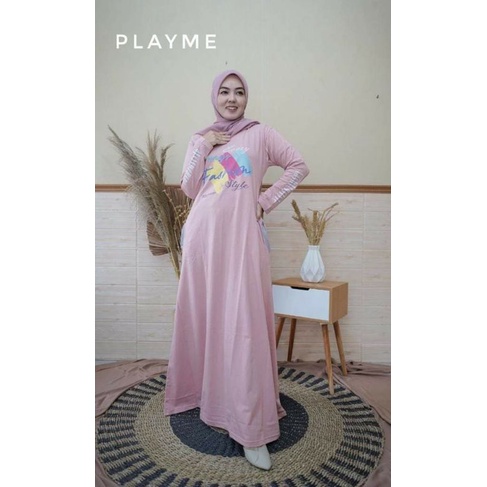 gamis kaos by PLAYME