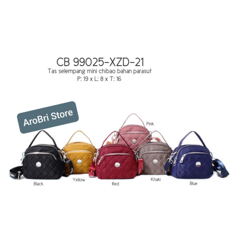 Tas selempang merk chibao CB 99025 - XZD-21 bahan parasut